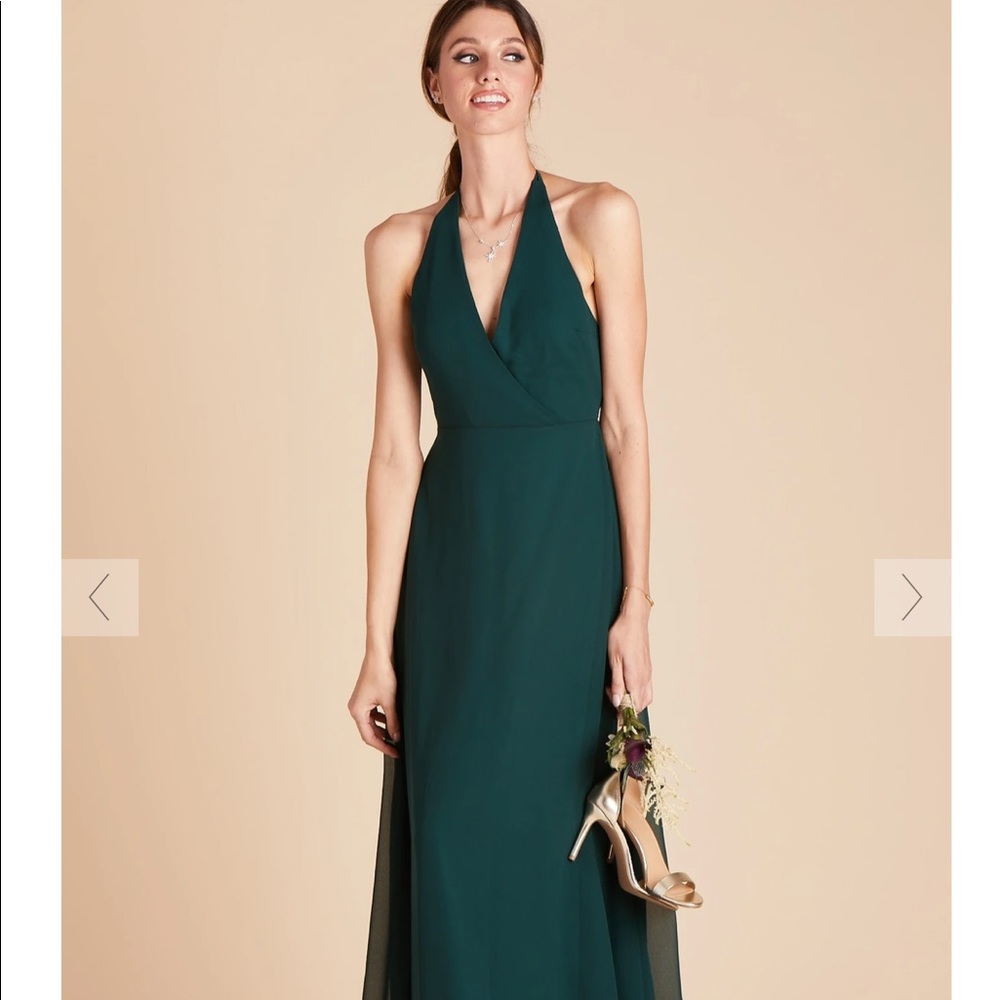 MONI CONVERTIBLE DRESS - EMERALD - Picture 3 of 5
